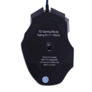 Chuột Chơi Game Có Dây 7 Nút Game Thủ Chuột Máy Tính - Ảnh 2