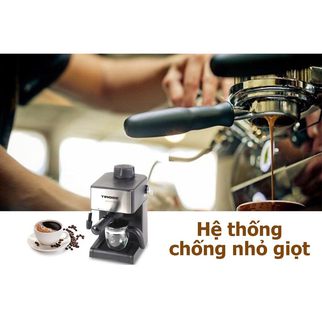 Máy pha cà phê Espresso Tiross TS-621 - Ảnh 2