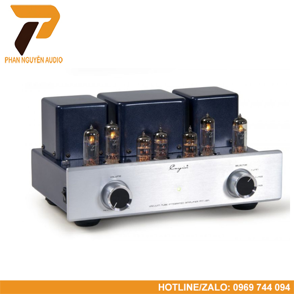 Cayin MT-12N là ampli đèn Hi-Fi sử dụng bóng EL84EH, thiết kế đấu dây Point-to-Point thủ công, biến áp xuất âm chất lượng cao và mang đến chất âm ấm áp, giàu nhạc tính cho hệ thống âm thanh gia đình.