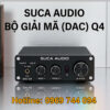 DAC SUCA Q4 hỗ trợ Bluetooth 5.0 USB Optical Coaxial