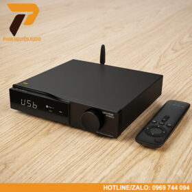 SMSL DO100 Pro là DAC Hi-Res cao cấp sử dụng chip ESS ES9039Q2M kép, hỗ trợ Bluetooth LDAC, USB XMOS XU316, Optical, Coaxial và HDMI ARC, mang đến chất lượng âm thanh chi tiết và trung thực.